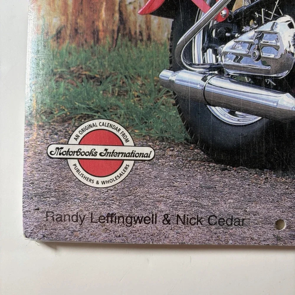 VTG The Big Calendar of Harley-Davidson Motorcycles 1997 Sealed
